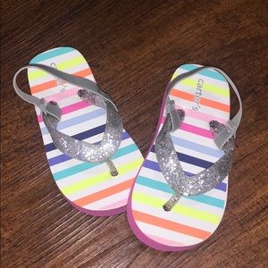 NWOT Carter’s kids girl sandals